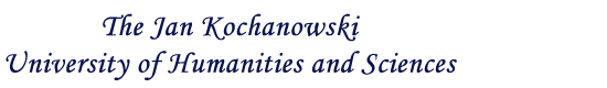 The Jan Kochanowski University of Humanities and Sciences in Kielce