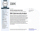 IBM Cybersecurity Analyst