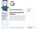Google Advanced Data Analytics