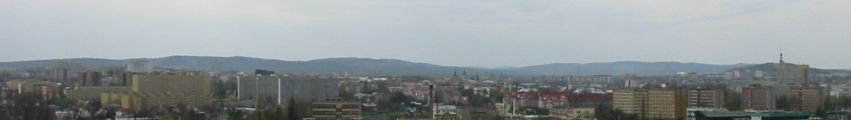 A panorama of Kielce